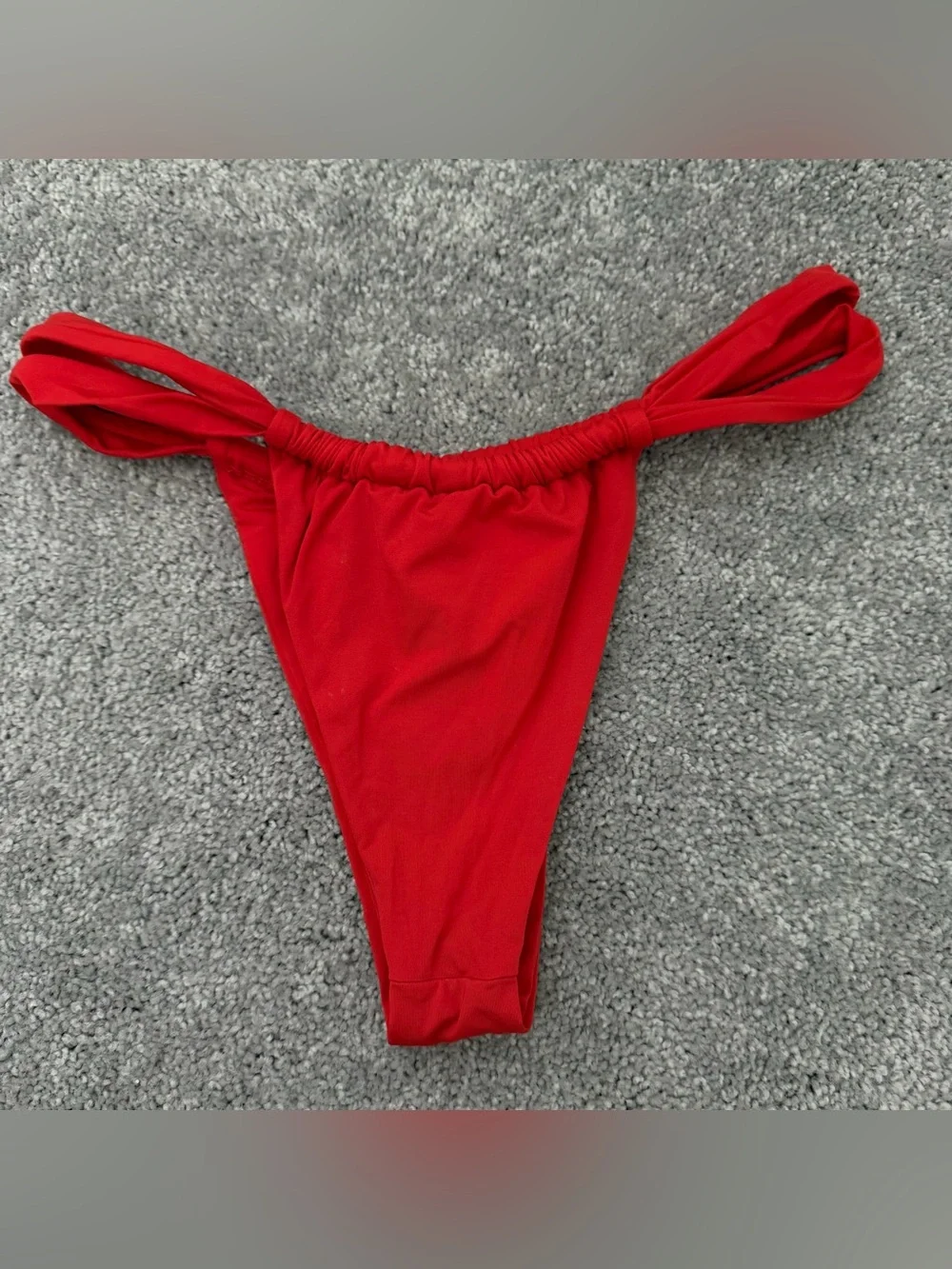 Monday Swimwear bold red